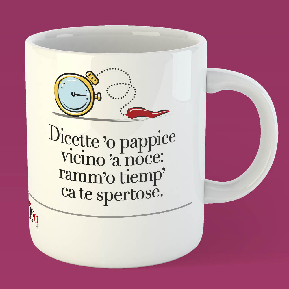 Mug Np0104 Dicette O Pappice Napoli Proverbiale